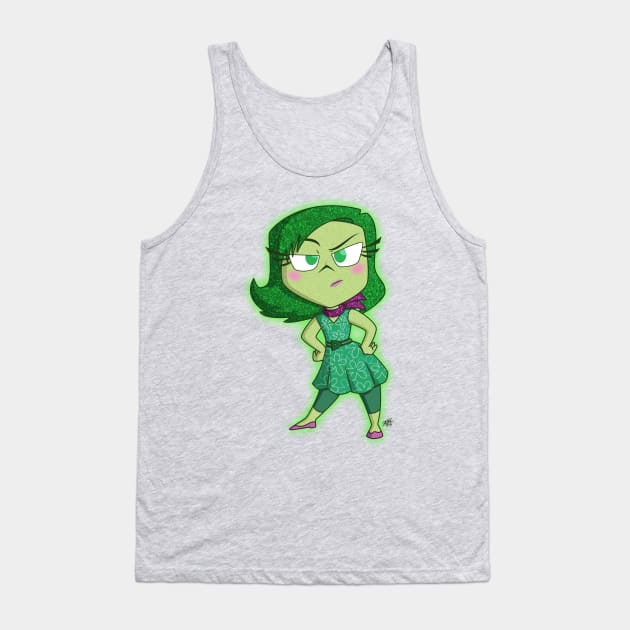 Inside Out: Disgust Tank Top by soldominotees